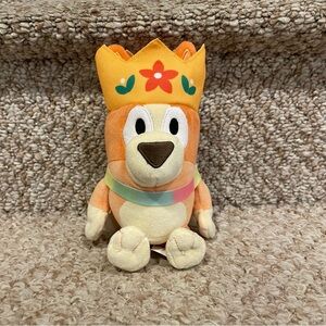 Bluey Bingo In Their Queens Attire Plush Toys Stuffed Animal